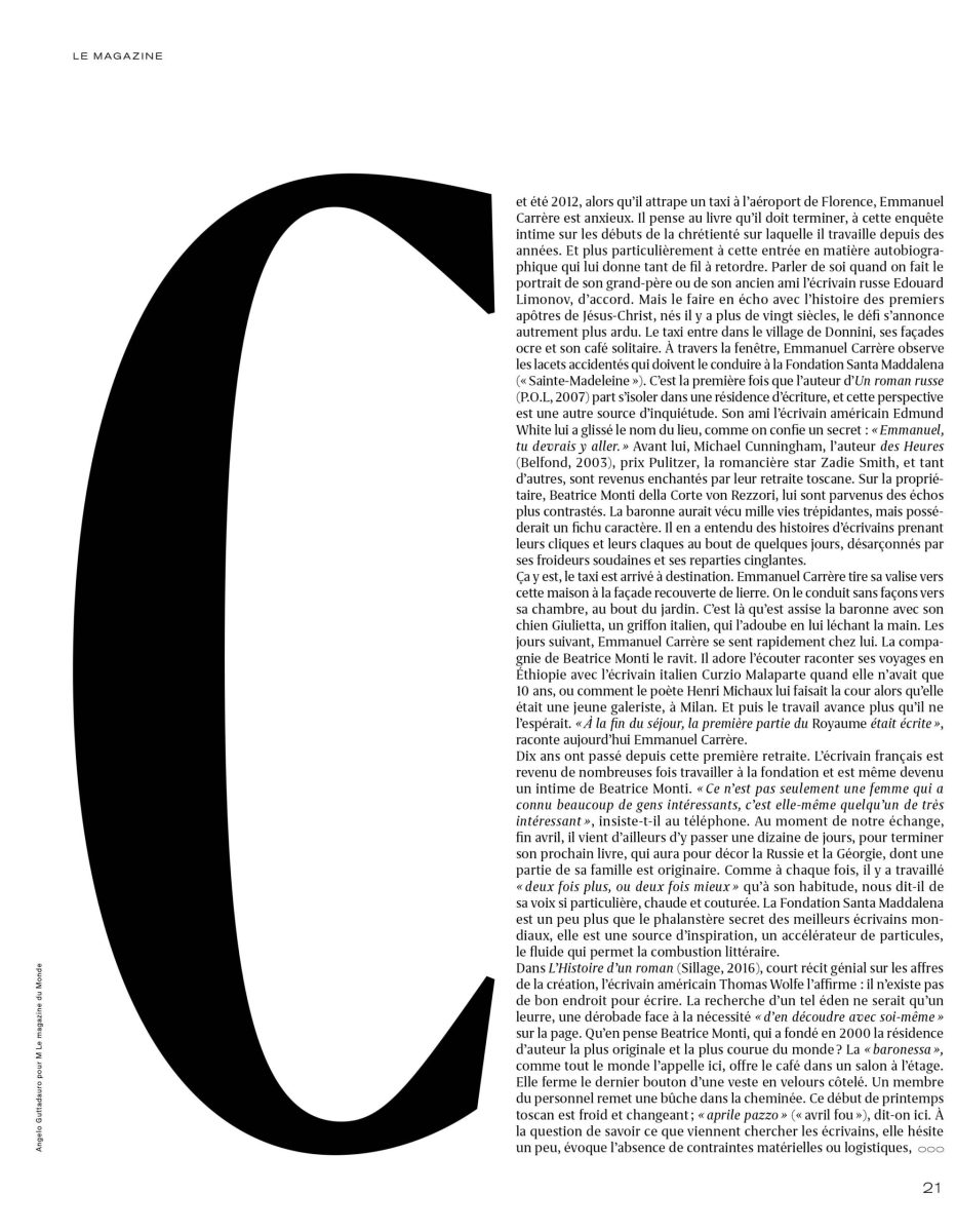 Santa Maddalena - LE MONDE MAGAZINE 3
